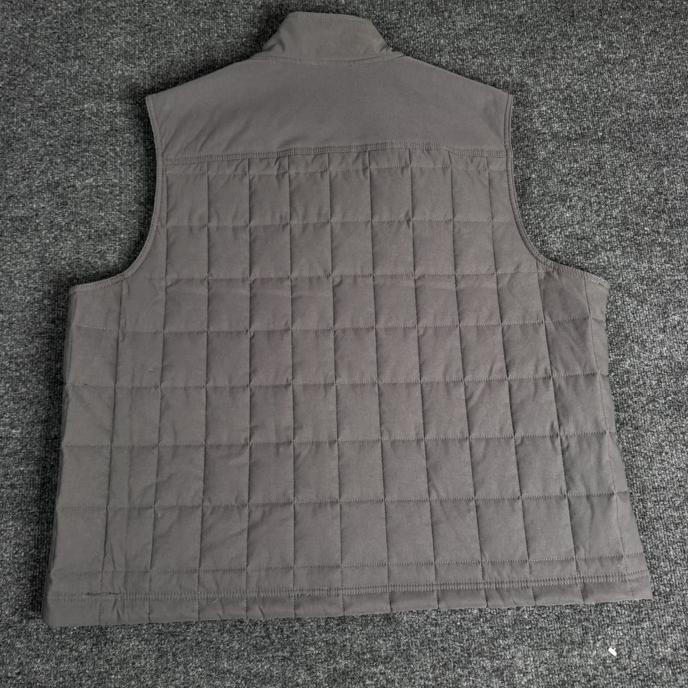 Orvis Vest Mens Size XXL Gray Blazer‎ Quilted Jacket Sleeveless 1174138 BIG NWT - Picture 6 of 12